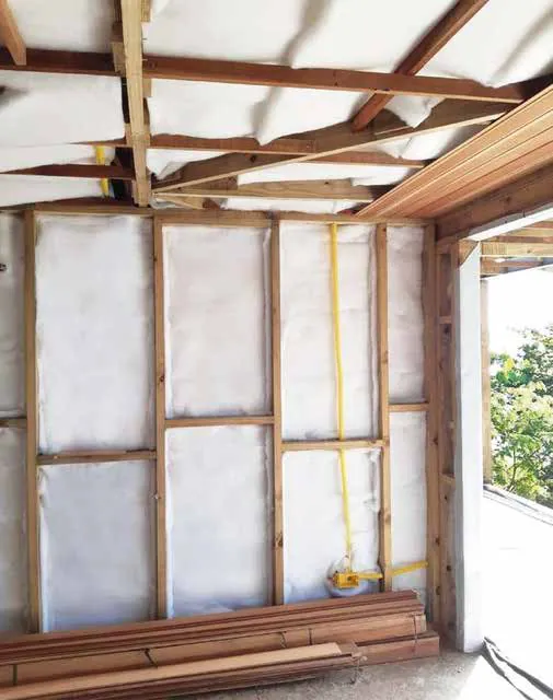EcoFiber Wall en Wood Frame