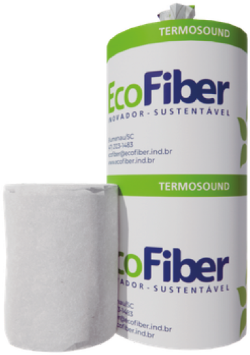 Rollos de aislamiento termoacústico EcoFiber